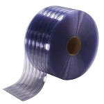 Chase TMI 20-08-072-150 Ribbed PVC Roll: 8" Wide X .072" Thick X 150" Long Image